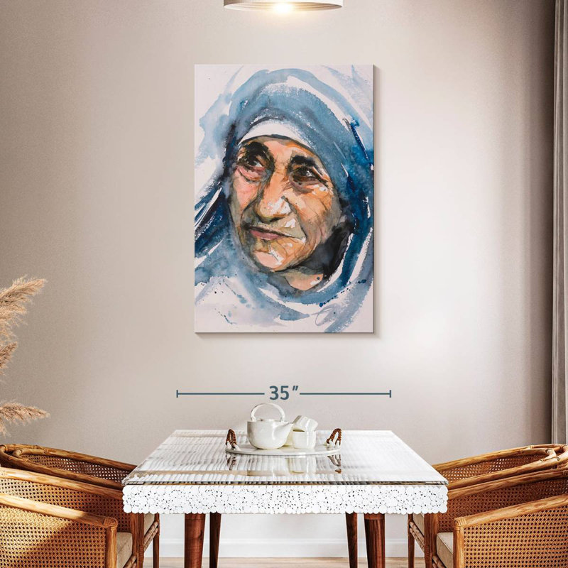 Leisha Mother Teresa, H 45 po x l 30 po