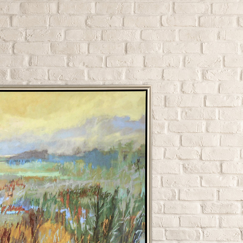 «Marsh in May», peinture sur toile encadrée