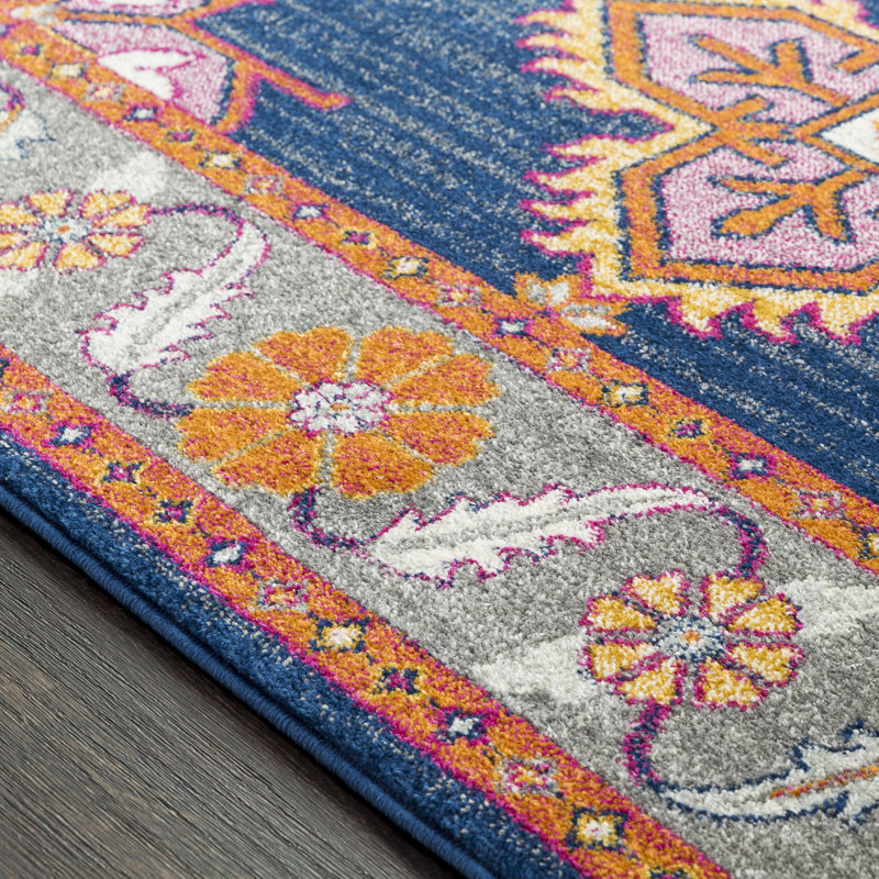 Adelia Oriental Indoor Rug, Rectangle 6'7" x 9'