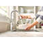 Robinet de cuisine rétractable à poignée simple MOEN Brantford-9328296