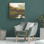 Art mural sur toile tendue - "Autumnal Grace II" de Michael Willett pour décoration de salon, de chambre à coucher ou de bureau - 18 x 18
