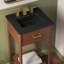 Ensemble de meuble-lavabo simple 18 po avec plateau en céramique Modway Zaire-94387489-94387492