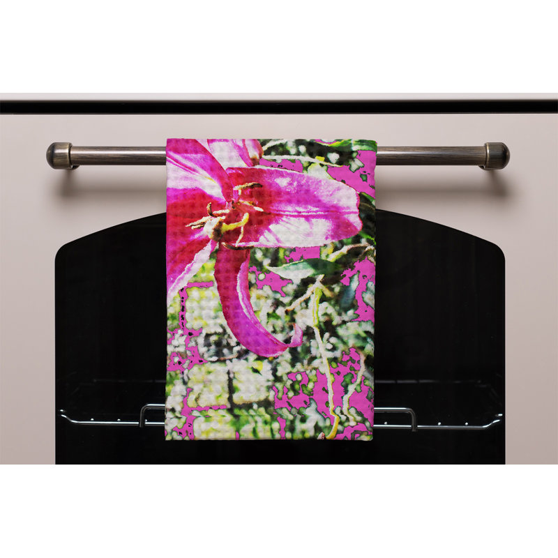 Cotton Floral Tea Towel Kitchen Towel