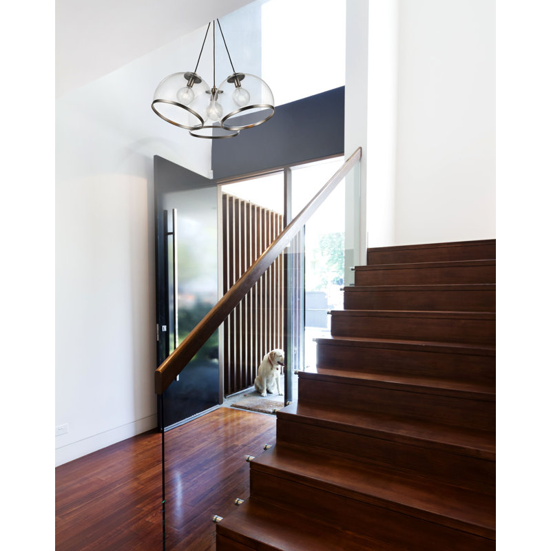 Coast 3 - Light Cluster Pendant, Aged Nickel