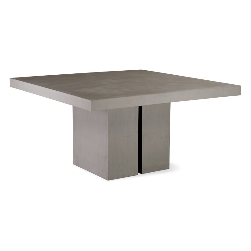 Perpetual Square Outdoor Dining Table , 57'' in. W 57'' in. D, Slate Grey