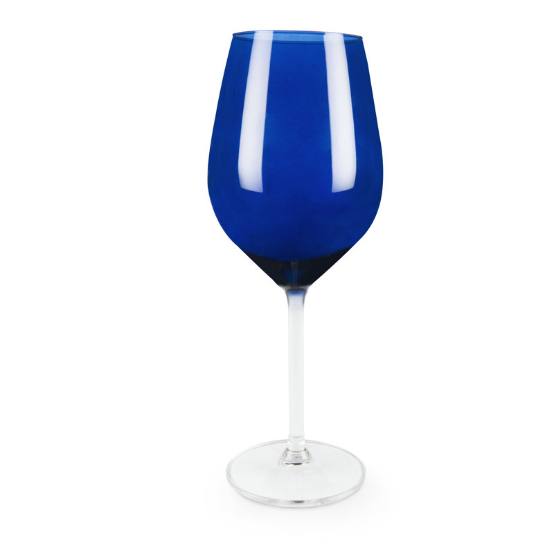 Color Wine 500ml Wine Glass Set, Blue