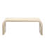 Table basse minimaliste avec un design Art déco incurvé, pour le salon et la salle à manger, alliant style et fonctionnalité-400674838