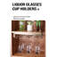 Porte-verres à vin à l'envers