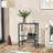 Reauna 78cm H x 60cm W Utility Cart with Wheels-1557252023