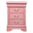 Louis Phillipe Nightstand with 3 Drawers Bed Side Table  Nightstand Bedroom End Tables-166158849