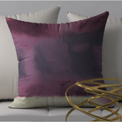 Abstract Throw Pillow