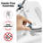 Shower Chair - With Back Scrubber & Additional Spon...