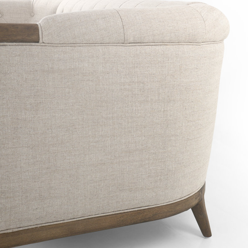 Ellsworth 91" Rolled Arm Sofa, 29.75" H x 91" W x 36" D, Alcala Wheat