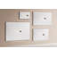Wall Mounted cork board with print wall art kitchen notice board decorative bulletin board ideas Lines abstraction