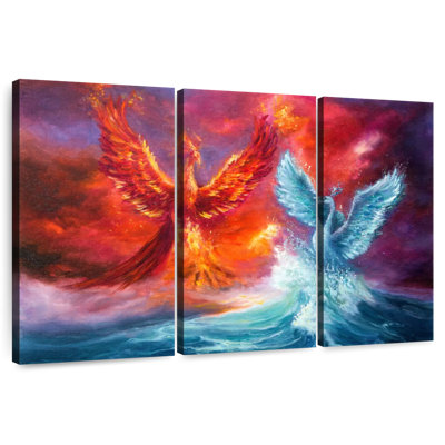 Kelan Fire Phoenix And Abyssal Swan