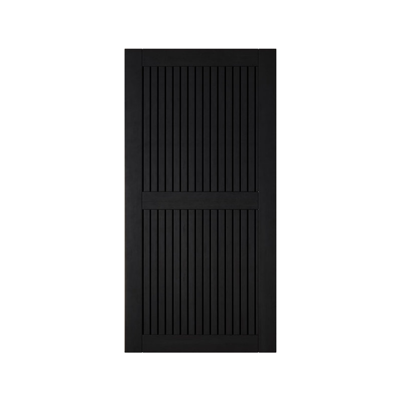 Porte de grange en bois de pin fini et non assemblé 30 po x 80 po Homacer de Homacer (usage intérieur seulement)
