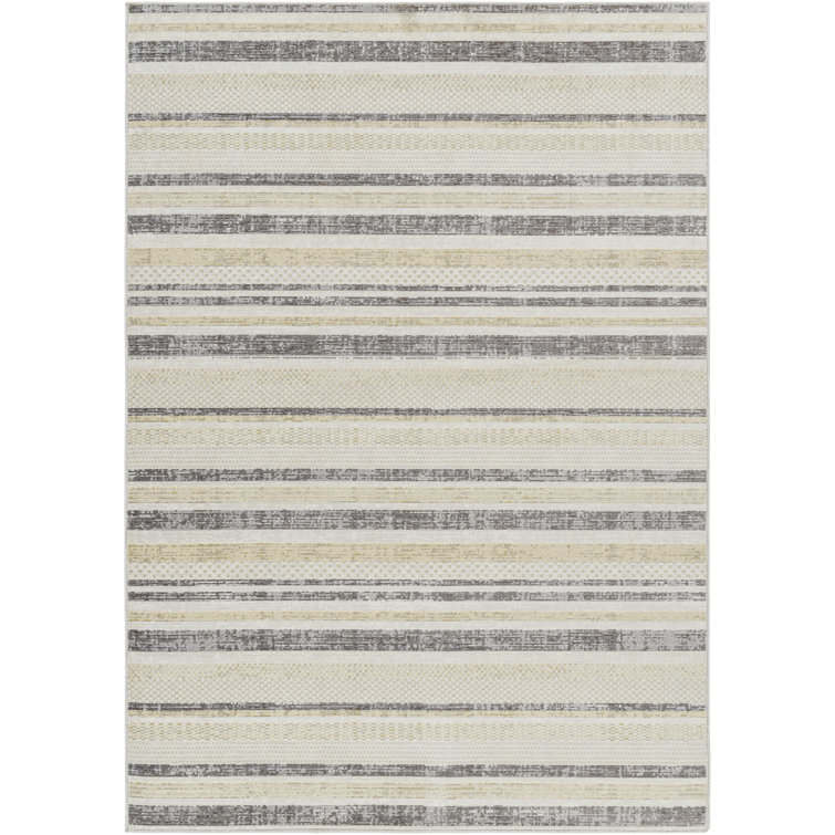 Lytch Striped Indoor / Outdoor Rug