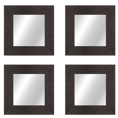 Ensemble de miroirs biseautés 4 pièces Moulding