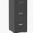 3 Drawer Metal Vertical File Cabinet with Lock and Card Slot-385600363