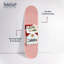 Pop Floral Vase Skateboard Set Acrylic Wall Art, 8" x 32" by Notoriart