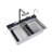 29.6" Double Bowl Stainless Steel Sink – Scratch-Resistant & Noise-Reducing