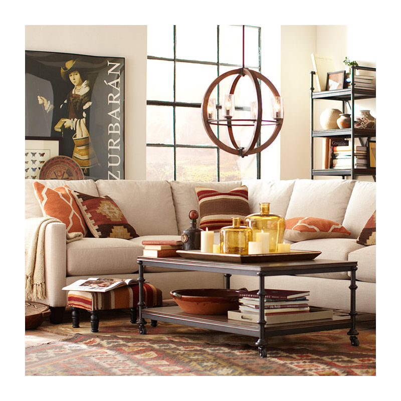 4 - Light Dimmable Globe Chandelier