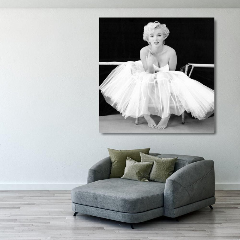 Marilyn Monroe, danseuse de ballet, H 28 po x l 28 po