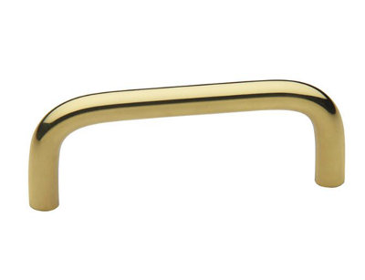 3" Riveted Pull Satin Nickel and Cocoa Bronze
