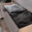 Commode 4 tiroirs, finition brune