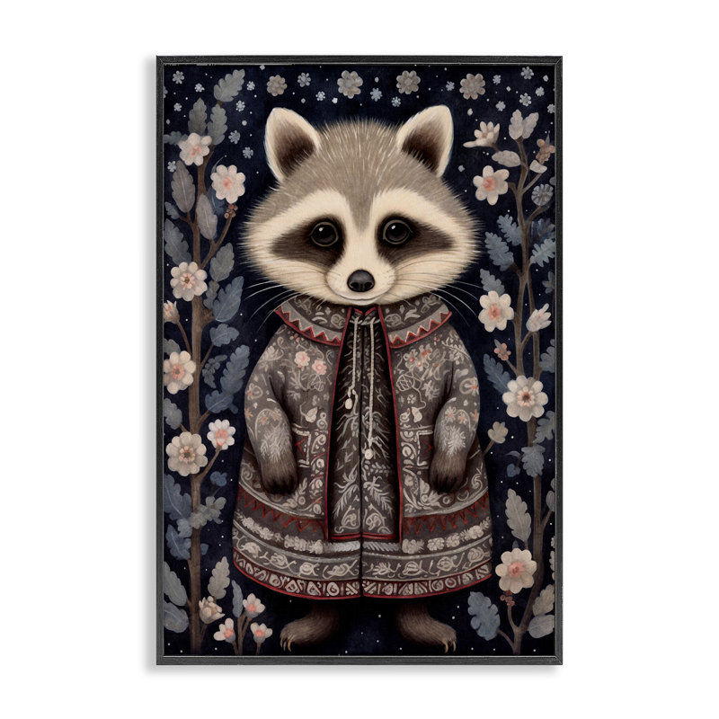 Art de giclée encadrée par Woodland, Giclée encadrée noir minuit, H 24 po x l 16 po