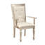 Chaise avec accoudoirs modernes 2 pièces