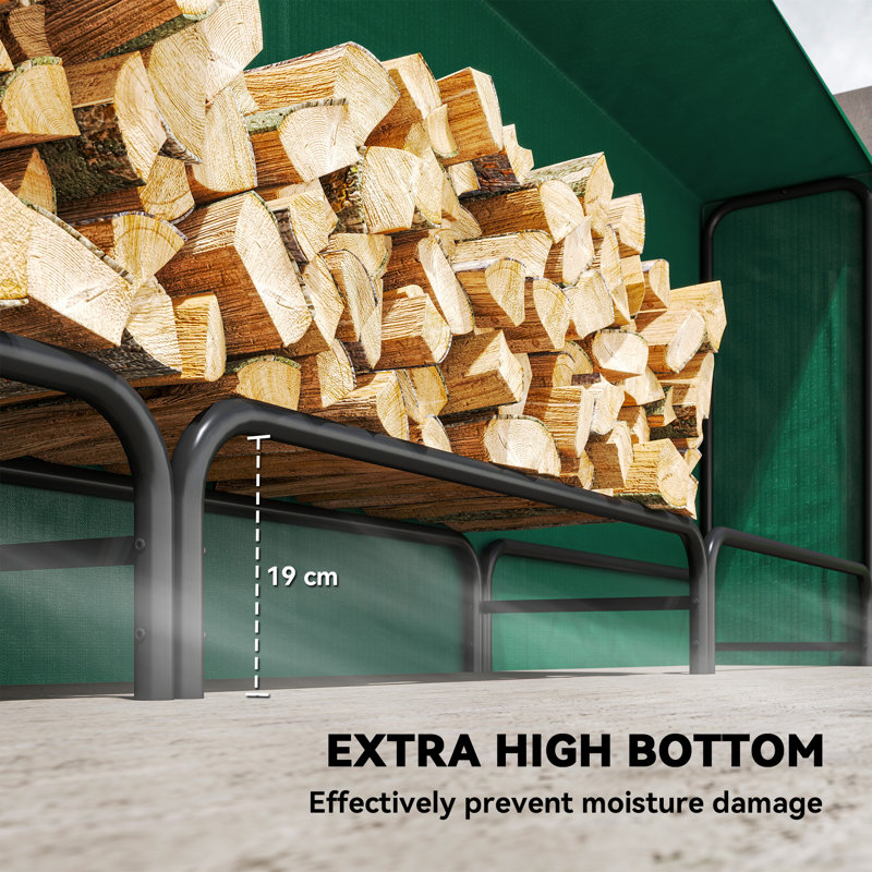 300cm W Metal Log Rack