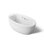 Sunstruck® 65.5" x 36" Freestanding Air Acrylic Bath with Bask Heated Surface and Fluted Shroud