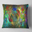 Cercles lumineux multicolores - coussin imprimé abstrait-30618841-30618838