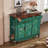 Elegant painted multi-functional accent cabinet