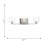 Lochdale Bathroom Bedroom Wall Fixture With Clear Ribbed Shade-112738020-112738022-112738035