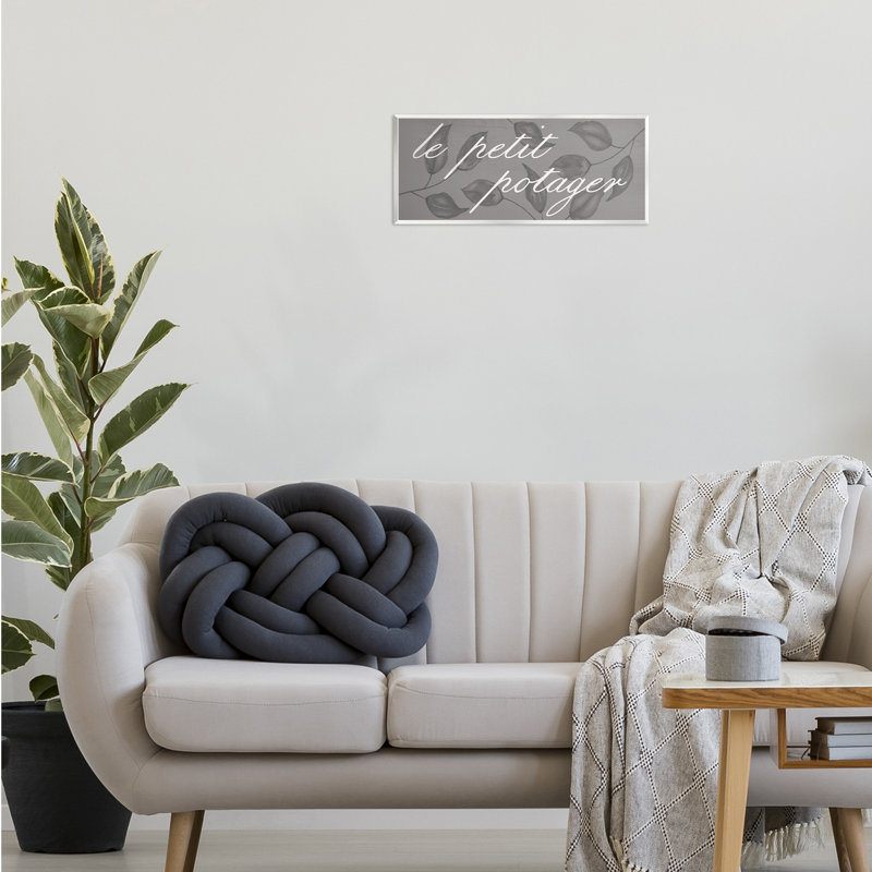 Plaque murale petit potager, design par Lil 'Rue