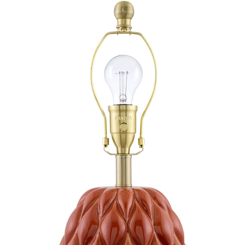 Shahe Table Lamp, Red