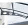 Palram - Canopia Herald Convex Door Awning in Gray