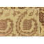 Tapis de zone en laine 8 pi x 11 pi 2 po one-of-kind noué la crème Huntingdon