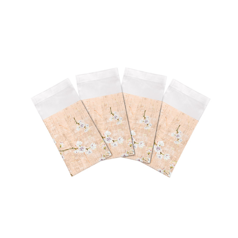 Blossom Fantasia Cotton Sateen Dinner Napkins, Romance
