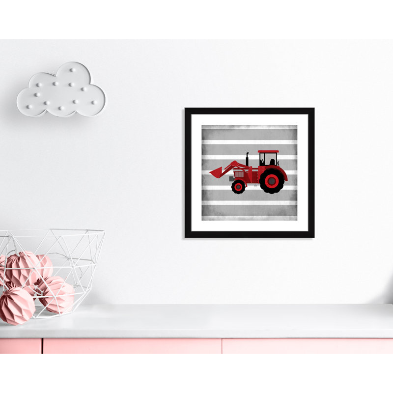 en adhésif rouge 3 pi, Encadré plat noir, H 22,5 po x l 22,5 po x P 0,6 po