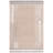 Alysandra Ebony Hand Tufted Wool Cotton Abstract Rug in Ivory/Beige-367792593