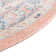 Tapis oriental rose poudré Leea