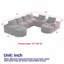 Canapé modulaire Chenille Cloud-993948283