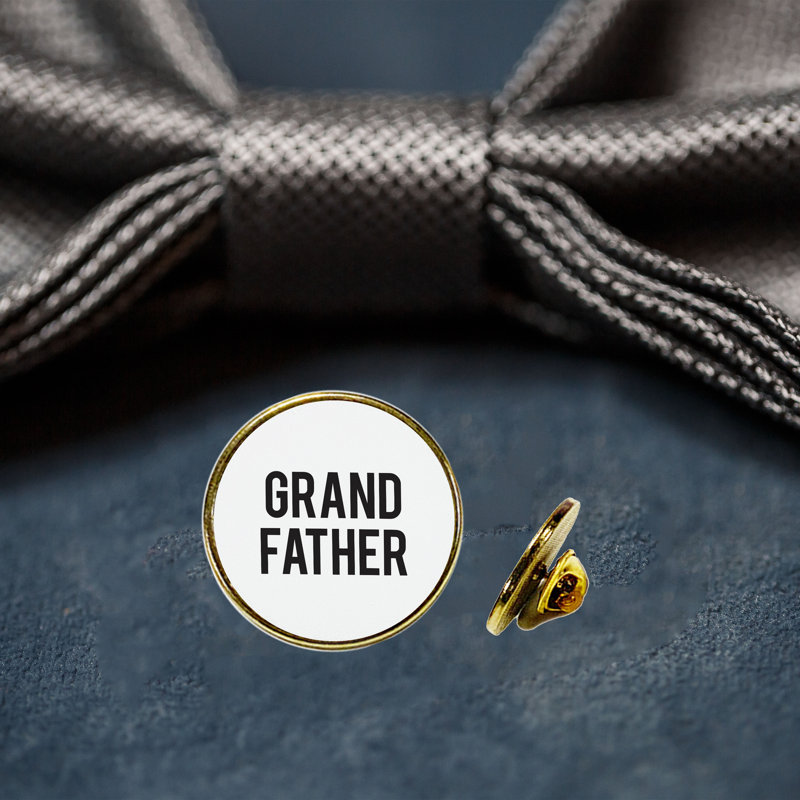 Épinglette Maid Of Honor, Émail grand-père