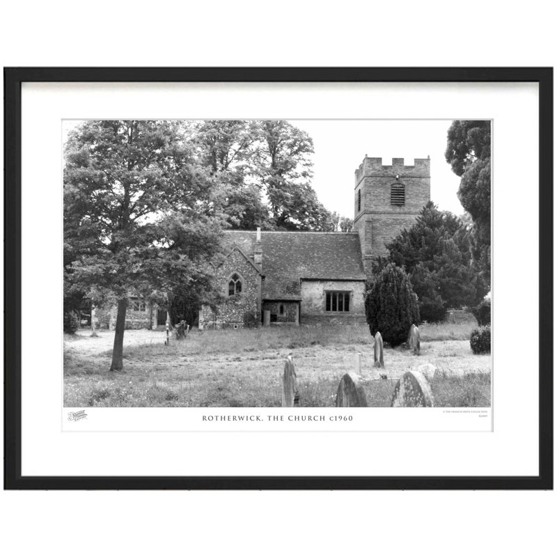 Rotherwick, The Church C1960 by Francis Frith - Single Picture Frame Print, 60cm H x 80cm W x 2.3cm D