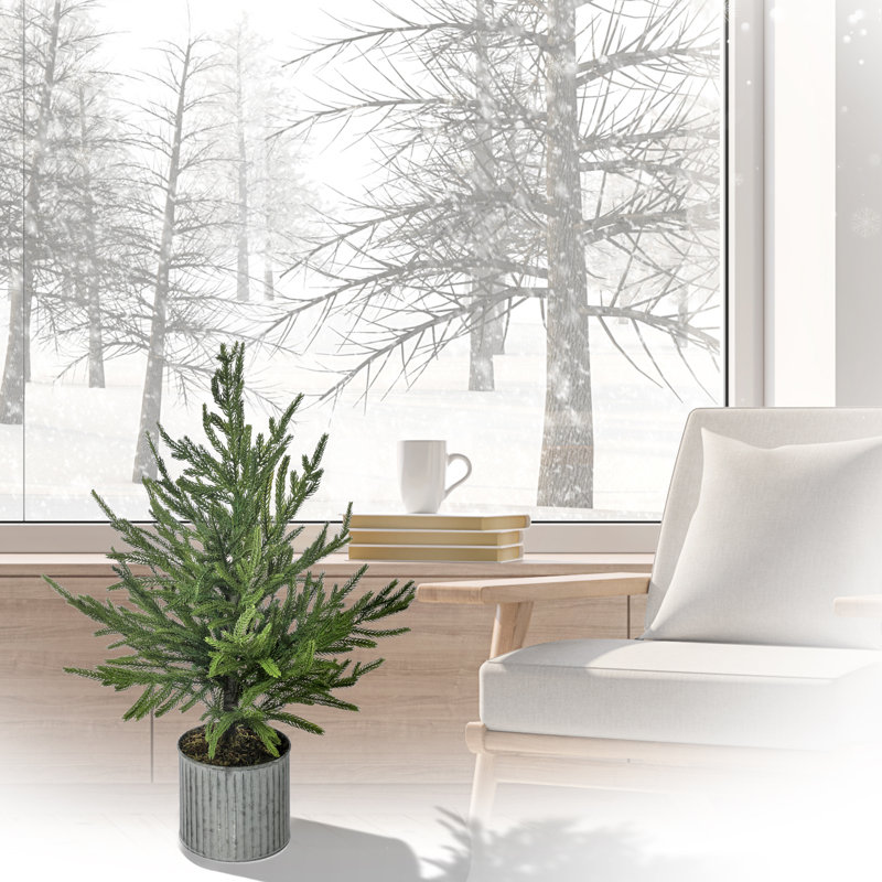 Pin artificiel Norfolk en pot, 28 po