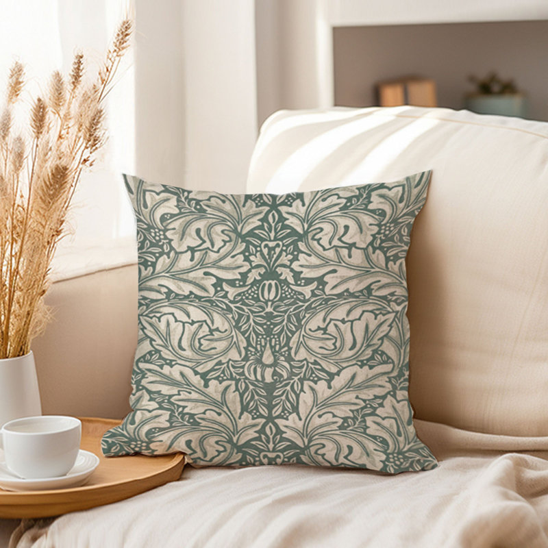 Botanical William Morris Inspired Pattern Botanicals Cottagecore Classic, 20" x 20"