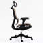 Chaise de bureau en filet à haut dossier: 8366 HP-BR-837492369
